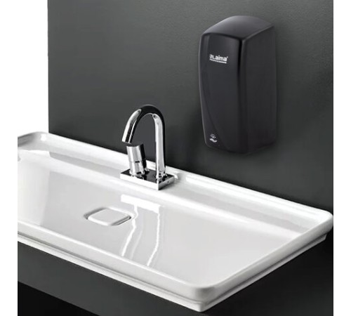 Дозатор для жидкого мыла LAIMA PROFESSIONAL ORIGINAL, НАЛИВНОЙ, СЕНСОРНЫЙ, 1 л, черный, ABS-пластик, 605779