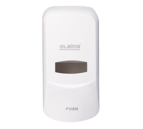 Дозатор для мыла-пены LAIMA PROFESSIONAL CLASSIC, НАЛИВНОЙ, 0,6 л, белый, ABS-пластик, 606680