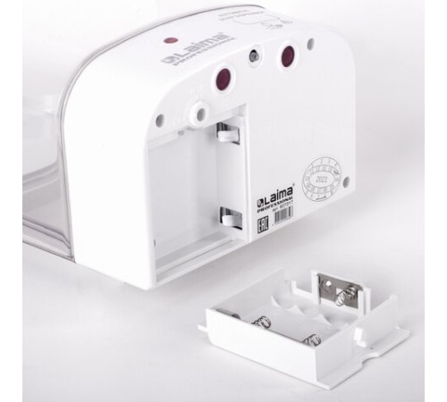 Дозатор для жидкого мыла LAIMA CLASSIC, НАЛИВНОЙ, СЕНСОРНЫЙ, 1 л, ABS-пластик, белый, 607317