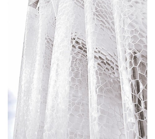 Штора для ванной комнаты CRYSTAL WALL с 3D-эффектом водонепроницаемая, 180х180 см, LAIMA HOME, 608451