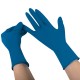 Перчатки латексные смотровые 25 пар (50 штук), размер 7-8, M (средний), синие, SAFE&CARE High Risk DL/TL210