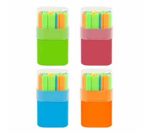 Счетные палочки ПИФАГОР, 50 штук, ассорти, в пластиковом пенале, 104753