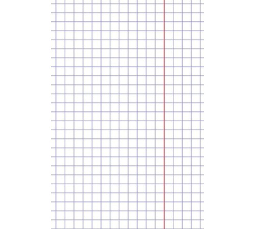 Тетрадь 18 л. HATBER клетка, обложка картон, 