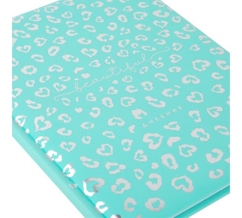 Дневник 1-11 класс 48 л., кожзам SoftTouch (твердая с поролоном), фольга, BRAUBERG, 