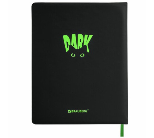 Дневник 1-11 класс 48 л., кожзам (твердая с поролоном), флуоресцентный, BRAUBERG, 