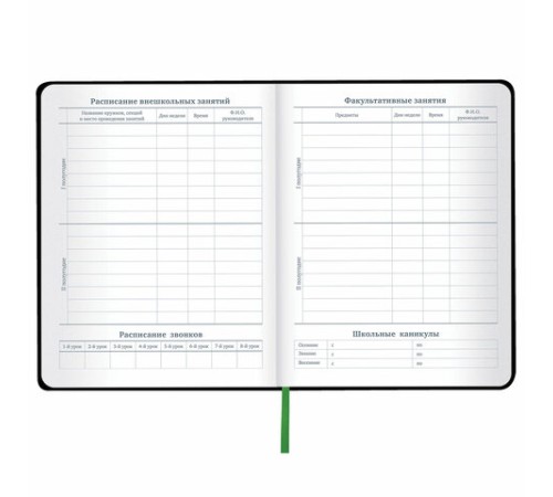 Дневник 1-11 класс 48 л., кожзам (твердая с поролоном), флуоресцентный, BRAUBERG, 
