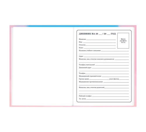 Дневник 1-4 класс 48 л., твердый, BRAUBERG, выборочный лак, с подсказом, 