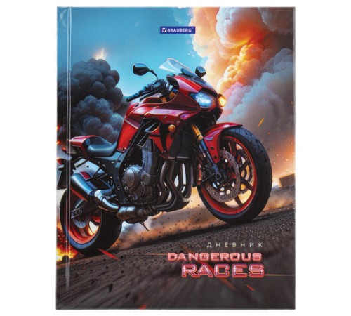 Дневник 5-11 класс 48 л., твердый, BRAUBERG, глянцевая ламинация, с подсказом, 