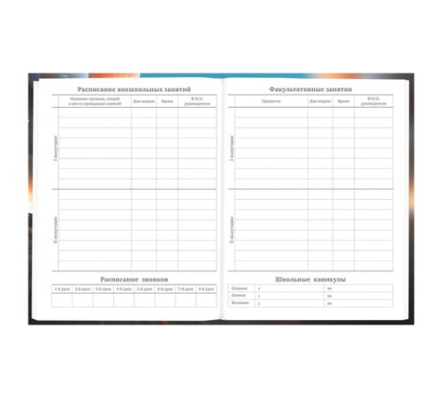 Дневник 5-11 класс 48 л., твердый, BRAUBERG, глянцевая ламинация, с подсказом, 