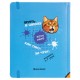 Дневник 1-11 класс 48 л., кожзам (твердая), печать, резинка, конверт, BRAUBERG, 