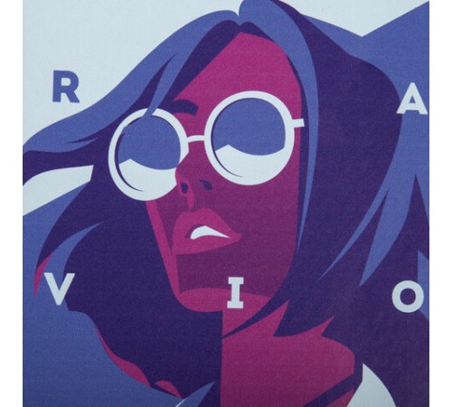 Тетрадь на кольцах А5 (180х220 мм), 80 листов, под кожу, клетка, BRAUBERG VISTA, Ultraviolet, 112120