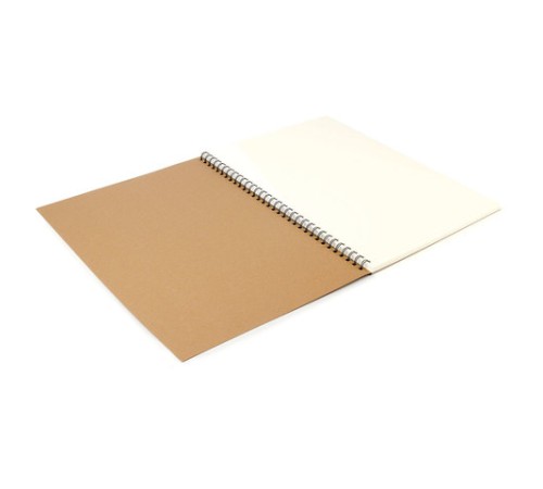 Скетчбук, слоновая кость 150 г/м2, 297х420 мм, 30 л., гребень, BRAUBERG ART CLASSIC, 128946