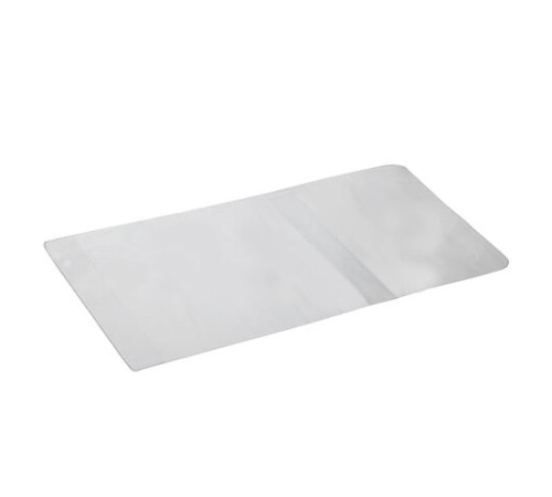 Обложка ПВХ для учебников и тетрадей А4, контурных карт, атласов БОЛЬШОГО ФОРМАТА, ПЛОТНАЯ, 120 мкм, 302х575 мм, прозрачная, ПИФАГОР, 225771