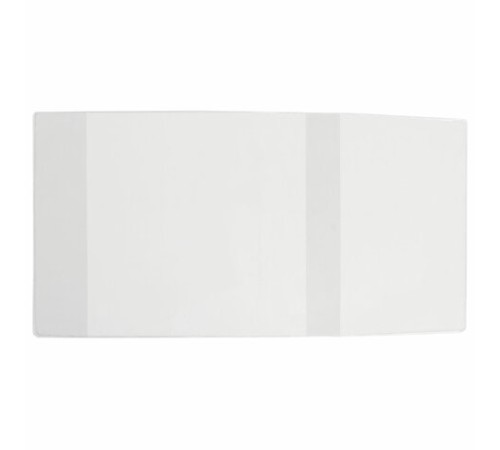 Обложка ПВХ для учебников Биология, Экономика, Букварь, ПЛОТНАЯ, 100 мкм, 255х490 мм, прозрачная, ПИФАГОР, 229316