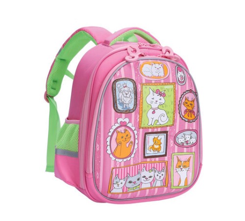 Ранец GRIZZLY анатомическая спинка, 2 отделения, 