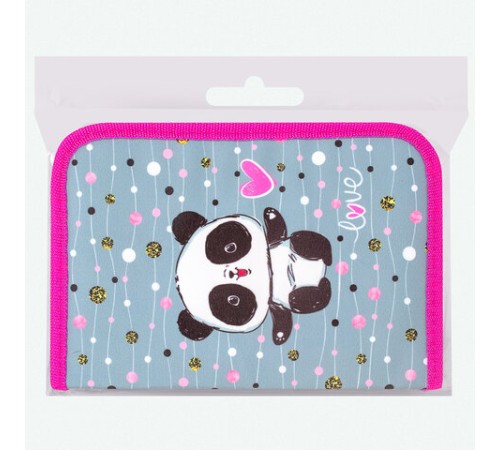 Пенал с наполнением BRAUBERG, 1 отделение, 1 откидная планка, 24 предмета, полиэстер, 21х14 см, 