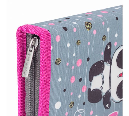 Пенал с наполнением BRAUBERG, 1 отделение, 1 откидная планка, 24 предмета, полиэстер, 21х14 см, 