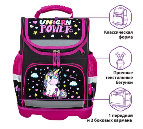 Ранец ЮНЛАНДИЯ WISE для начальной школы, 