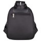 Рюкзак BRAUBERG PODIUM женский, карман-антивор, нейлон, черный, 30х26х12 см, 270814