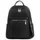 Рюкзак BRAUBERG PODIUM женский, карман-антивор, нейлон, черный, 32х26х15 см, 270815