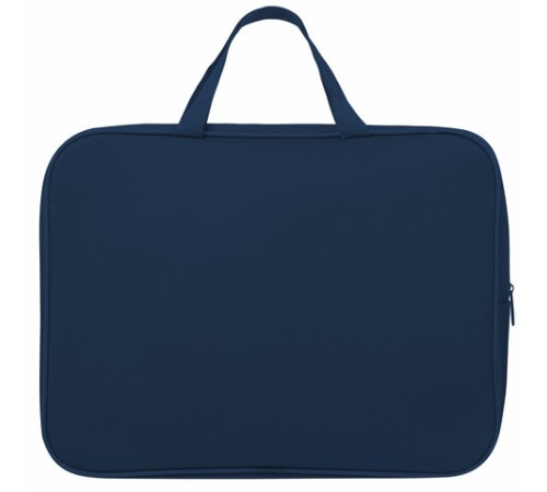 Папка на молнии с ручками BRAUBERG А4, 1 отделение, полиэстер, 80 мм, 