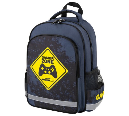 Рюкзак ПИФАГОР SCHOOL, 1 отделение, 3 кармана, 