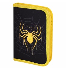 Пенал BRAUBERG с наполнением, 1 отделение, 1 откидная планка, 24 предмета, 21х14 см, 