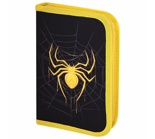 Пенал BRAUBERG с наполнением, 1 отделение, 1 откидная планка, 24 предмета, 21х14 см, 