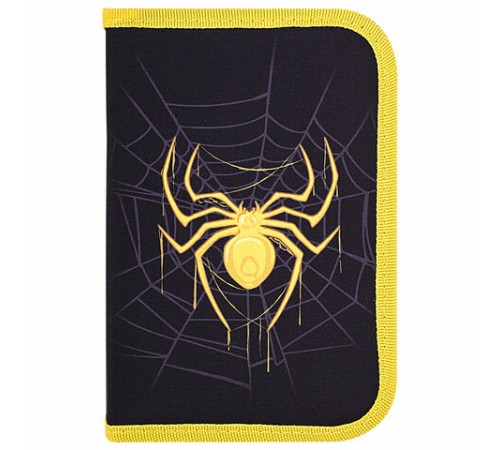 Пенал BRAUBERG с наполнением, 1 отделение, 1 откидная планка, 24 предмета, 21х14 см, 