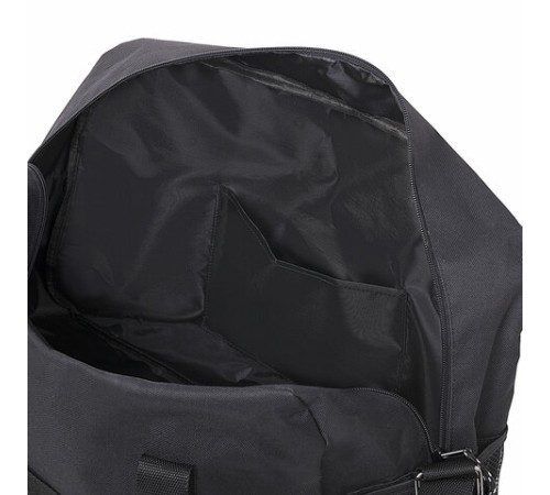 Сумка спортивная BRAUBERG MOVE, черная, 45x30x20 см, 271689