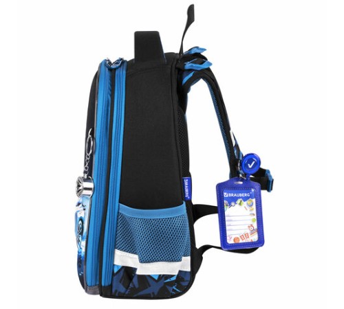 Ранец BRAUBERG PREMIUM, 2 отделения, с брелоком, 