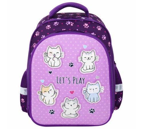 Ранец BRAUBERG KIDS STANDARD, 2 отделения, 