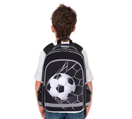 Рюкзак ПИФАГОР SCHOOL, 1 отделение, 3 кармана, 