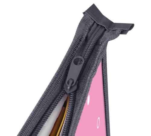 Папка для тетрадей ПИФАГОР А4, 1 отделение, картон/пластик, на молнии, 