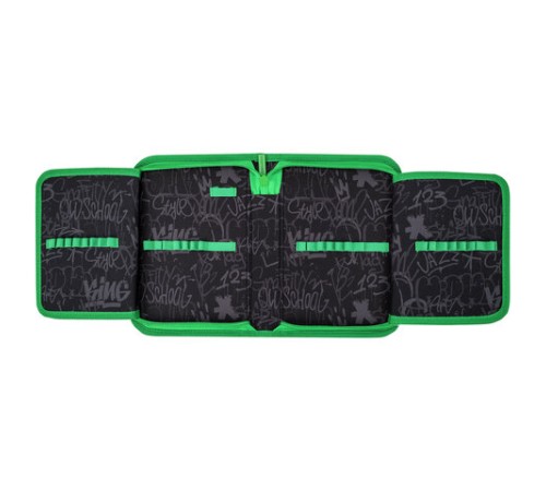 Пенал BRAUBERG, 1 отделение, 2 откидные планки, полиэстер, 21х14 см, 