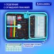 Пенал BRAUBERG с наполнением, 1 отделение, 1 откидная планка, 24 предмета, 21х14 см, 