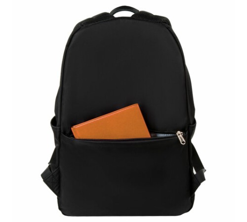 Рюкзак BRAUBERG FASHION CITY универсальный, карман-антивор, Cat, черный, 44х31х16 см, 272569