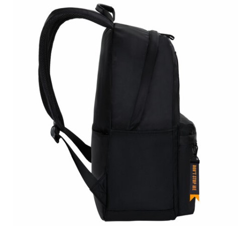 Рюкзак BRAUBERG FASHION CITY универсальный, карман-антивор, Cat, черный, 44х31х16 см, 272569