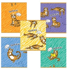 Тетрадь А5 48 л. ПЗБМ, скоба, клетка, фольга, конгрев, TWIN лак, 