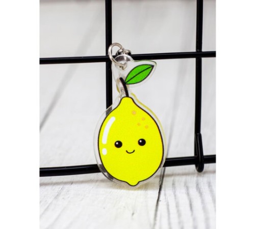 Брелок-подвеска акриловый, 4х3 см, АССОРТИ