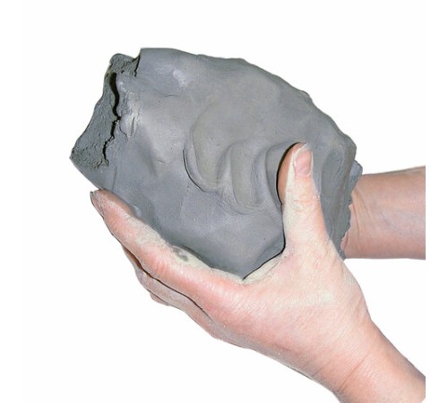 Глина для лепки голубая, 1 кг, порошковая, готовая, размачиваемая, BRAUBERG HOBBY, 665361