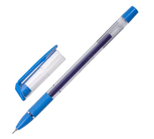 Ручка гелевая с грипом STAFF 