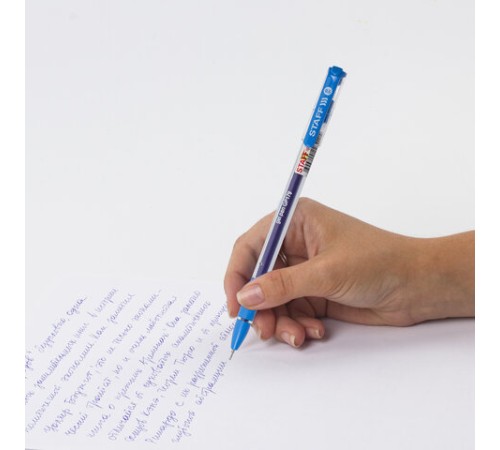 Ручка гелевая с грипом STAFF 