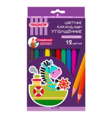 Карандаши цветные утолщенные ПИФАГОР 