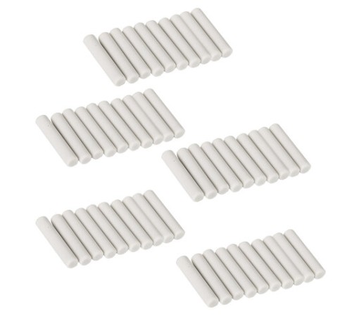 Ластик сменный для электрического ластика BRAUBERG, КОМПЛЕКТ 50 штук, размер 5х25 мм, 229610