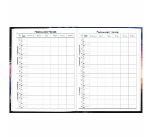 Дневник 1-11 класс 40 л., твердый, BRAUBERG, глянцевая ламинация, 