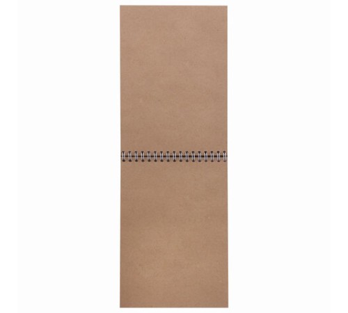 Скетчбук, крафт-бумага 80 г/м2, 145х205 мм, 50 л., гребень, жёсткая подложка, BRAUBERG ART DEBUT, 110986