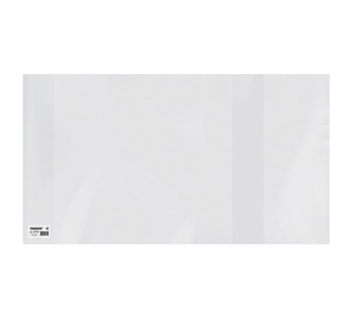 Обложка ПВХ со штрихкодом для учебников Петерсон, Моро, Гейдмана, Плешакова, ПЛОТНАЯ, 120 мкм, 270х490 мм, прозрачная, ПИФАГОР, 227490