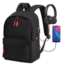Рюкзак BRAUBERG URBAN универсальный, с отделением для ноутбука, USB-порт, 