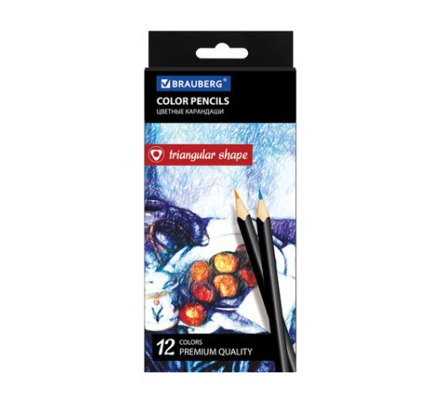 Карандаши цветные BRAUBERG 